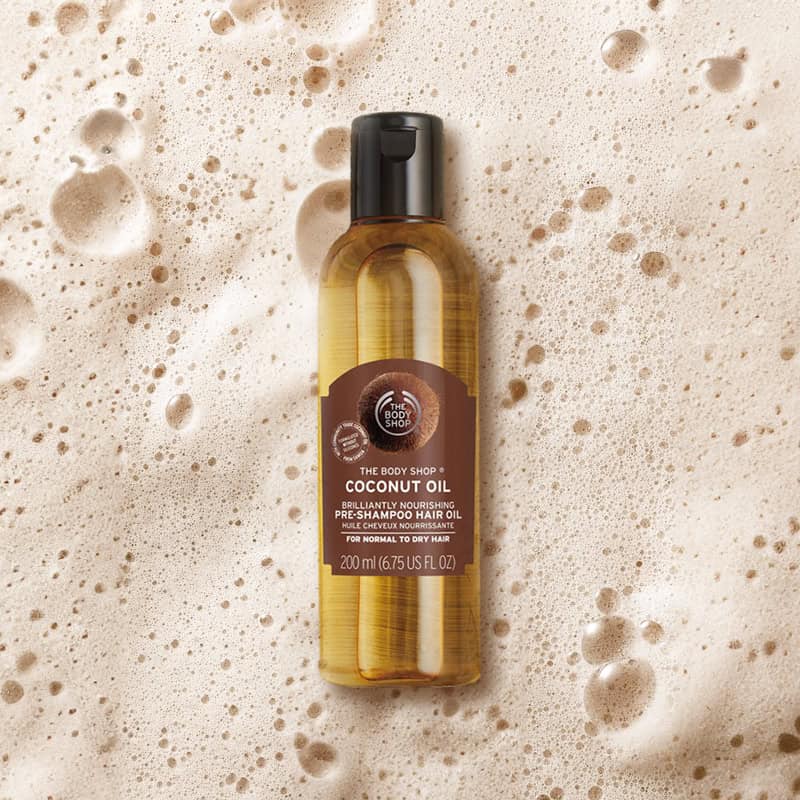 Coconut Oil Brilliantly Nourishing Pre-Shampoo Hair Oil The Body Shop 200ML