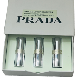 Mini Lip Collection Prada Gift Set For Lipcolours and Balm 3 x 1.3 g